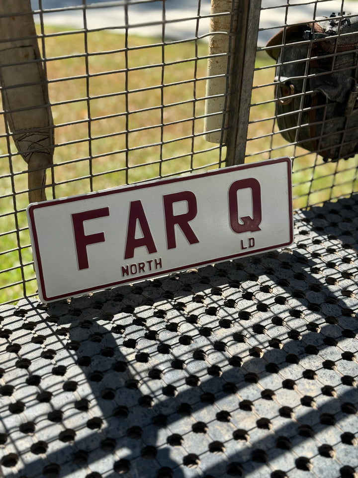 🔥NEW🔥 FARQ Number plate