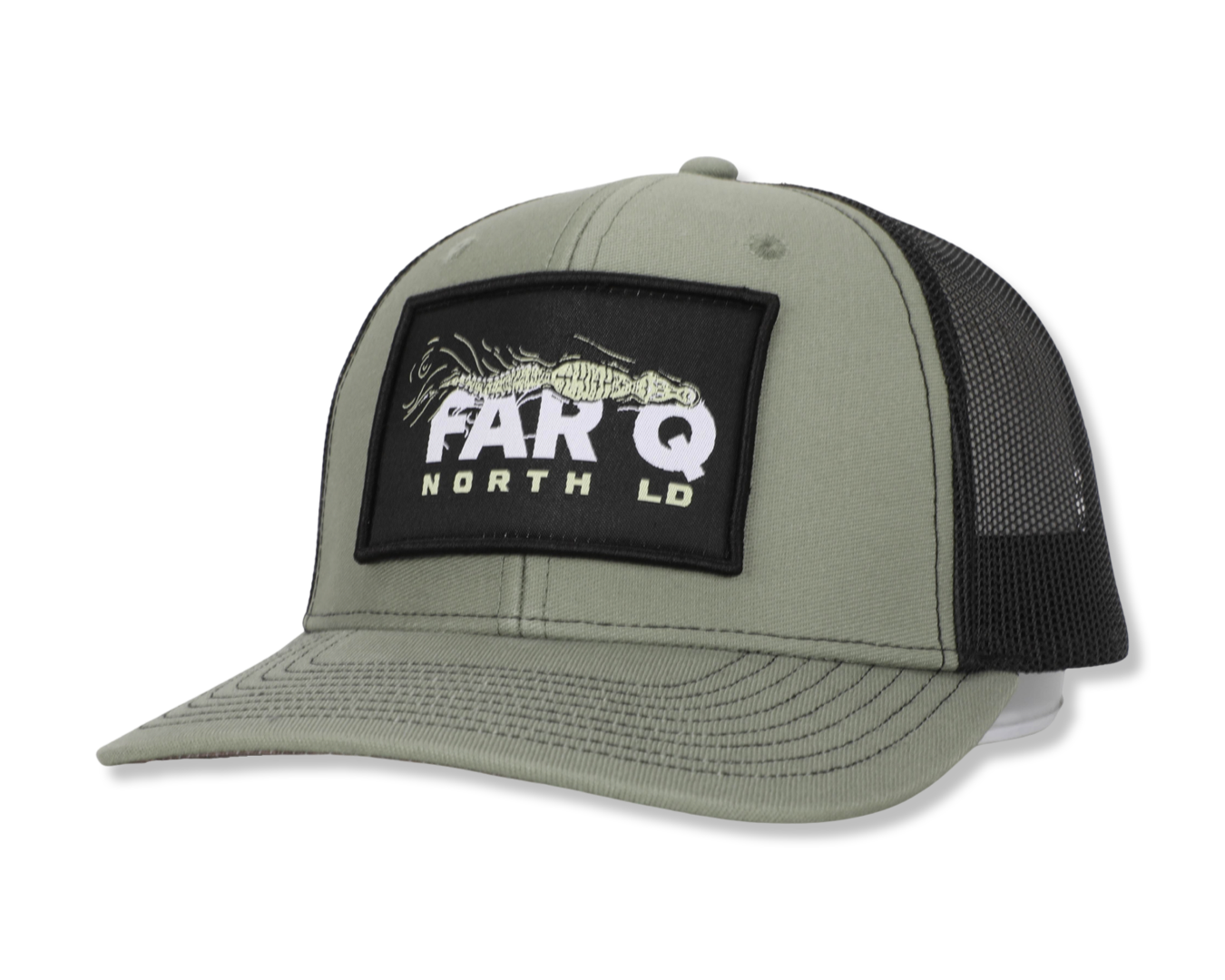 Truckers Hat- Crocodile FARQ – Far Q Apparel