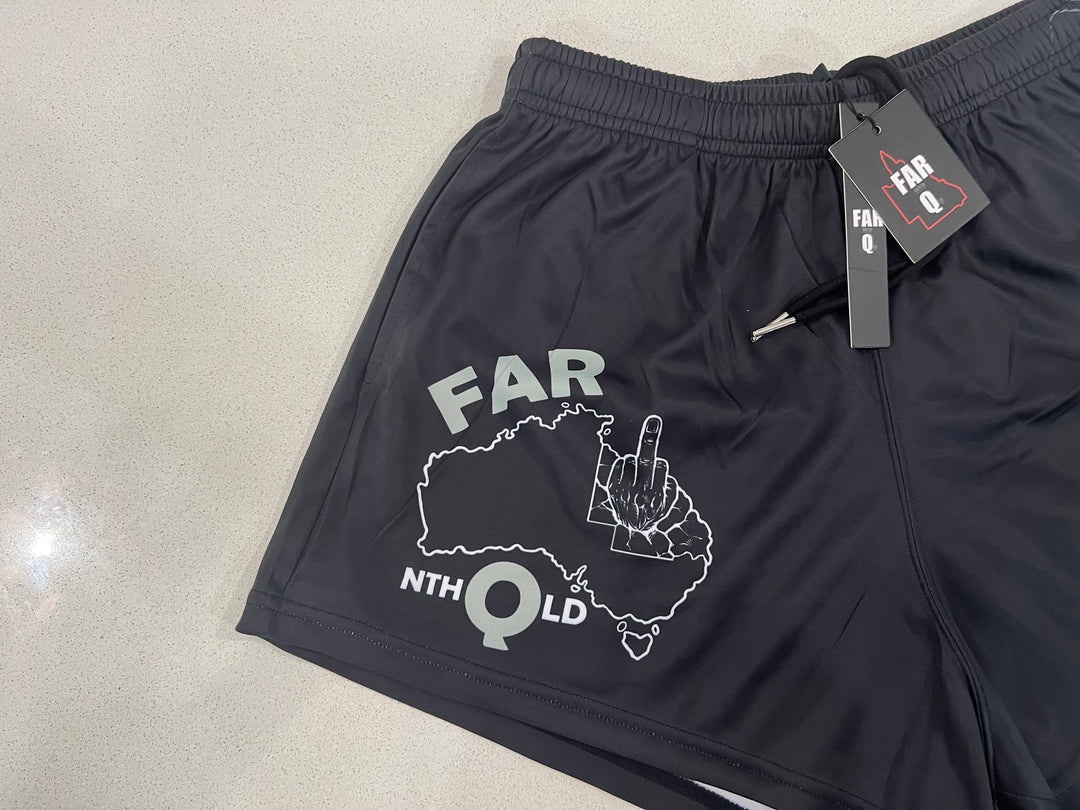 🔥NEW🔥 Footy Shorts - Crocodile & Flipping the Bird Map